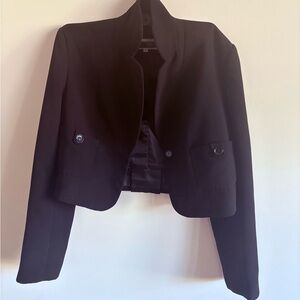Calvin Klein Black Cropped Blazer
